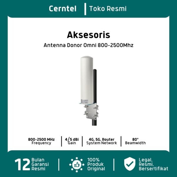 Antenna Donor Omni 800-2500Mhz