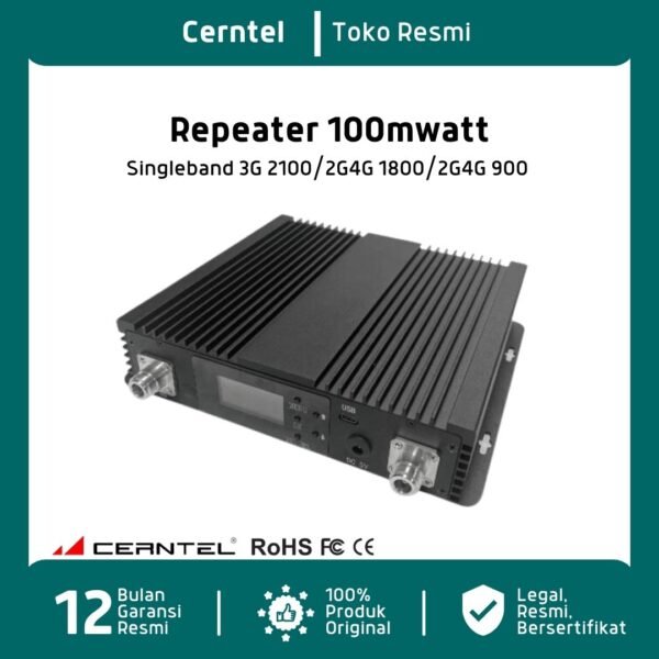 *Cerntel Repeater 100mwatt Singleband - Image 3