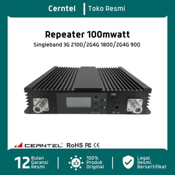 *Cerntel Repeater 100mwatt Singleband - Image 2