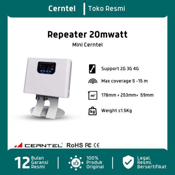 Repeater Cerntel 20mwatt