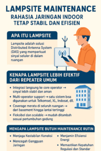 poin penting Lampsite Maintenance