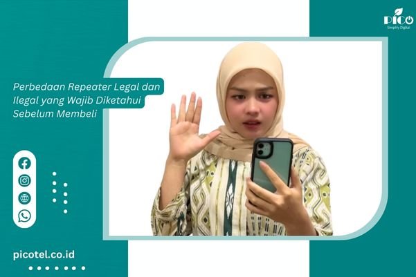 Perbedaan Repeater Legal dan Ilegal