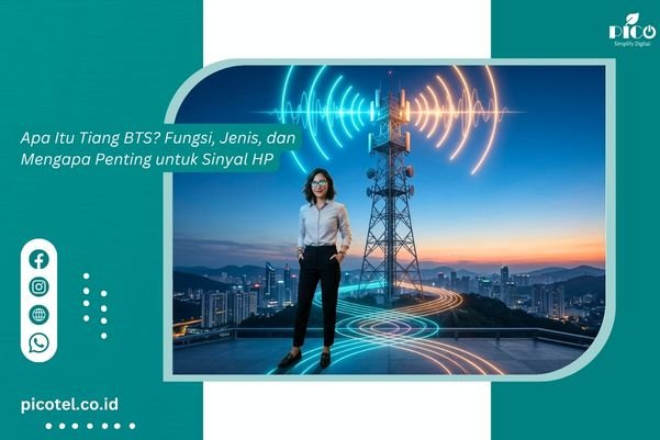 Apa Itu Tiang BTS Fungsi, Jenis, dan Mengapa Penting untuk Sinyal HP