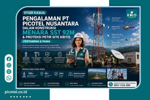 kontraktor menara telekomunikasi